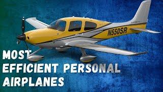 12 Most Efficient Four Seat Airplanes