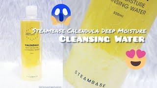 Steambase Calendula Deep Moisture Cleansing Water Review!