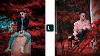 Moody Red Effect Photo Editing In Lightroom | Lightroom editing | Lightroom mobile tutorial