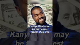 Kanye West may be the richest rapper of all time.He made Jay-Z's lifetime fortune in just 2 years.