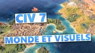 The world and how it looks in Civilization 7 (French with subtitles)