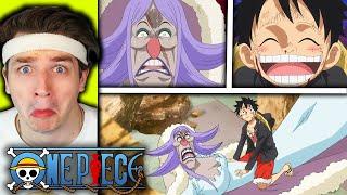 LUFFY RUNS AWAY WITH BRULE?? (one piece reaction)