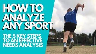 5 STEPS TO ANALYSING ANY SPORT: How to Perform a NEEDS ANALYSIS