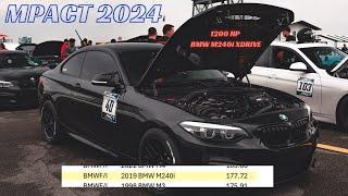 MPACT 2024 Roll Racing - 1200 HP BMW F22 M240i Xdrive (Gen 1 B58)