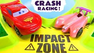 Car Crash Racing on the Funlings Impact Zone Track