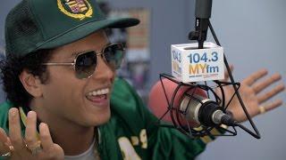 Bruno Mars Talks "24k Magic", New Album, Tour, and More!