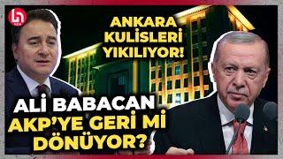 Ankara kulisleri yıkılıyor! Ali Babacan AKP'ye geri mi dönüyor? İddialara gündem olacak açıklama!