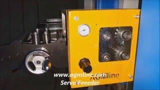 AGMline Press Feeding Lines - Hydraulic Decoiler - Mechanic Decoiler - Servo Feeder