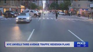 NYC DOT unveils long-awaited redesign plans for Third Avenue in Manhattan