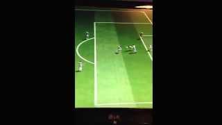 Back heel volley Mario Gotze