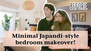 Minimal, Japandi-Style Bedroom Makeover | Extreme Condo Bedroom Transformation!