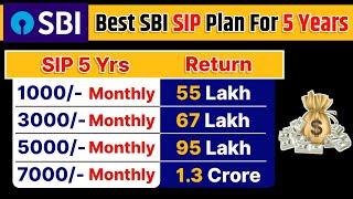 SBI Best SIP Plan 2024 | For 5 Years | SBI Contra Fund | SBI Mutual Fund Best Plan 2024