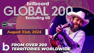 Billboard Global 200 Excl. US Singles of This Week (August 31st, 2024)