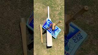 CEAT Sticker on Cricket Bat #cricket #shorts #rohitsharma #batsticker