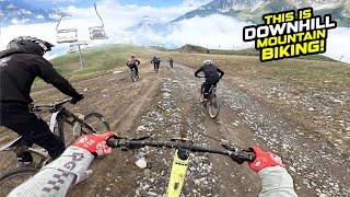 THIS IS WHAT DOWNHILL MOUNTAIN BIKING IS ALL ABOUT!