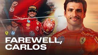 Farewell, Carlos ️| Four Years of Smooth Operations with Ferrari