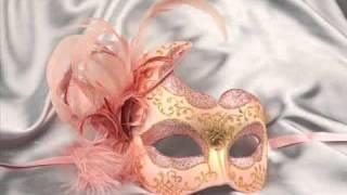 Pink Venetian Masquerade Masks