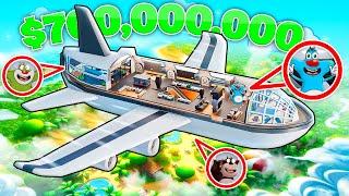 Roblox Oggy Buildings His Own Luxury Plane With Jack