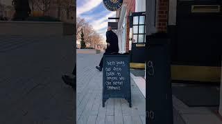 Free coffee at LPRC today, one condition Video by localpatriotroastingco #Shorts