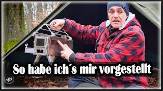 Zeltofen Winnerwell Nomad - Kochen im polnischen Lavvu - Vortsellung , Test - Outdoor Küche -