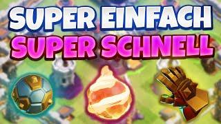 Alle EQUIPS Super EINFACH Super SCHNELL | #clashofclans 20€ MAXED OUT #challenge