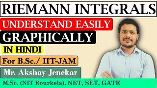 Riemann Integrals (in Hindi) |Graphically Explained | Partition | Upper and Lower Sum | B.Sc. Maths