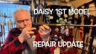 Repair update on the Daisy first model how do you think I Did? 136 year old BB gun!