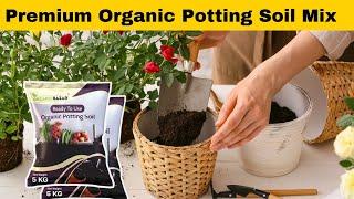 Potting Soil - 100% Organic With NPK | Best Ready To Use Potting Soil Mix For Plants In Home Garden