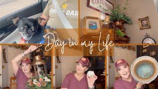 YARD SALE/THRIFT HAUL ~ VET VISIT ~ HOME DECORATING! #dayinthelife  #thrifthaul #homedecor