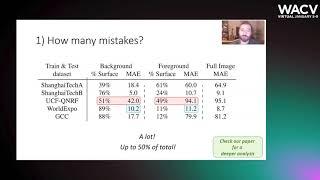 885 - Understanding the impact of mistakes on background regions in crowd counting