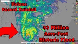 Hurricane Helene Record Rainfall and Historic Flood Impact