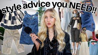 Solving YOUR Fashion Dilemmas   styling clothes YOU don't know how to wear 