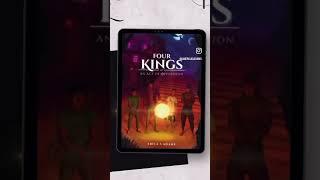 Four Kings: An Act of Opposition cover reveal. Release date 5/23/23
