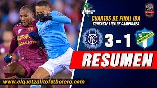 New York City FC 3 vs Comunicaciones 1 / Cuartos de Final Ida Concacaf Liga de Campeones -RESUMEN-