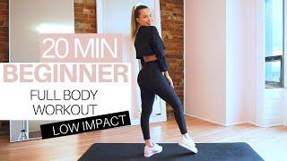 20 MIN WORKOUT AT HOME FOR BEGINNERS | FULL BODY  / No Equipment