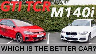 VW GOLF TCR VS BMW M140i - NOT AN EASY CHOICE.