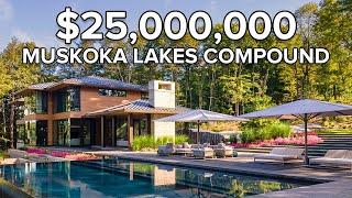 $25 Million - Breathtaking Muskoka Lakes Compound in Ontario, Canada