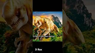 D Rex wants to Dance!! | Jurassic World Rebirth Edit #jurassicworldrebirth #drex #jurassicworld