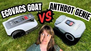 The Best Robot Lawn Mower? Anthbot Genie vs Ecovacs Goat 1000: Surprising Real Lawn Test Results