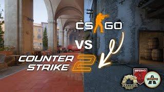 CS:GO vs CS2 - Maps Visual Difference