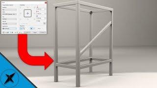 Frame Generator Tutorial (Beginner) as Fast as I Can | Autodesk Inventor