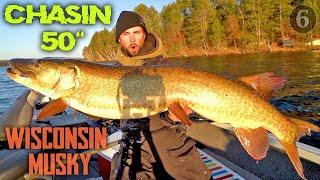 GIANT MUSKY FINALLY HAPPENED!!! - Chasin WI 50" ep 6