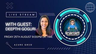Azure Greg chats to Deepthi Goguri about Azure SQL and more