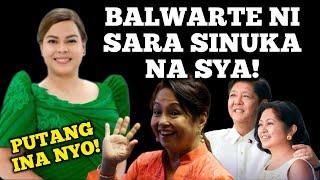 BALWARTE NI SARA DUTERTE SINUKA AT INAYAWAN NA SIYA?