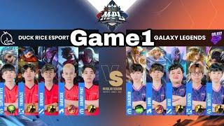 GAME1: DUCK RICE ESPORTS VS GALAXY LEGENDS/MPL CAMBODIA 2014