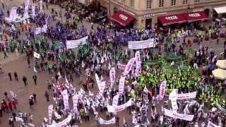 3D - Wielka manifestacja - Warszawa - Marsz na plac Zamkowy