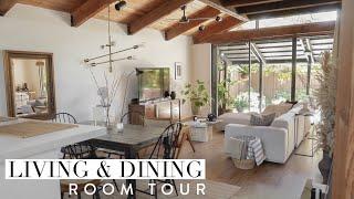 Living Room & Dining Room Tour | Gemary