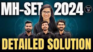 MH SET 2024 Solution Chemistry| MH SET 2024 Answer Key | Maharashtra SET Chemistry Paper Solution