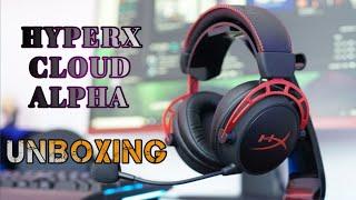 HYPERX CLOUD ALPHA gaming headset unboxing by T8UL GAMING in HINDI.