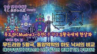 티베트 밀교 13강-무드라(Mudra)-수인(手印):5황극세계 현상화/하도 낙서와의 비교/대우주청정자성법신을 너의 심장차크라에서 본래면목의 의식과 몸으로 구현하라